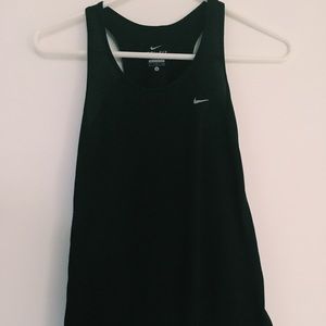 black nike tank top